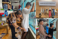 Razia Blok Hunian, Lapas Kotaagung Tegaskan Zero Tolerance terhadap Narkoba dan Penipuan