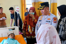 Kapolres Tanggamus Pastikan Penanganan Siswa Diduga Keracunan Maksimal, Sampel Makanan Diuji di Labkesda