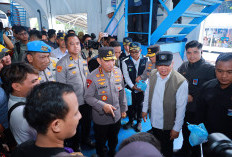 Kapolri Pastikan Arus Balik Bakauheni Aman dan Terkendali