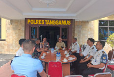 Lapas Kotaagung Perkuat Sinergi dengan Polres, Kejari dan Kodim untuk Cegah Narkoba dan HP Ilegal