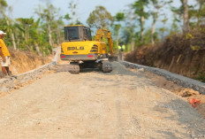 Jalan Ulu Semong–Petai Kayu Dibeton, Pemkab Tanggamus Gelontorkan Rp1,67 Miliar