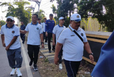 Lapas Metro Rutin Gelar Jalan Sehat, Perkuat Kebugaran dan Kekompakan Pegawai