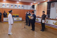 Lantik Kakon PAW Tegineneng, Bupati Tanggamus Minta Desa Mandiri dan Inovatif