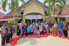 Polres Pringsewu dan IMM Berbagi Sembako, Tutup Pengabdian Mahasiswa di Banyuwangi