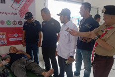Karang Taruna dan PWI Pringsewu Kolaborasi Gelar Baksos Donor Darah