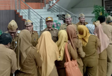 Pemkab Pringsewu Gelar Apel dan Halal Bilhalal Idulfitri 