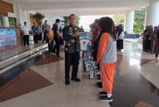 Bupati Pringsewu Lepas 12 Siswa Sekolah Rakyat