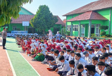 Polsek Sukoharjo Edukasi Siswa Baru MTsN 2 Pringsewu, Tekankan Bahaya Narkoba dan Kenakalan Remaja