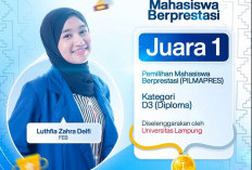 Mahasiswi FEB Unila Raih Juara 1 Pilmapres Diploma 2026, Siap Bertarung di Tingkat Wilayah