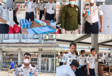 Rutan Kotaagung Sidak Kamar Warga Binaan, 35 Orang Jalani Tes Urine, Begini Hasilnya