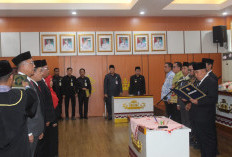 Bupati Tanggamus Lantik 13 Pejabat, Andi Dermawan Digeser dari Sekwan ke Diskoperindag 