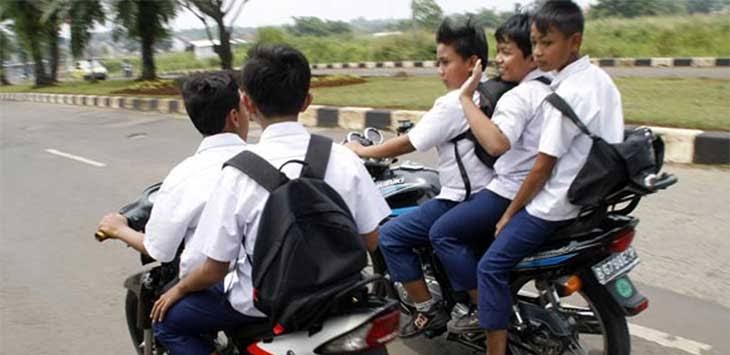 Disdik Larang Pelajar Bawa Motor ke Sekolah