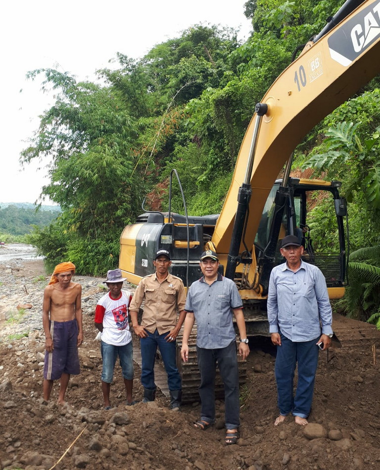 PT. Natarang Mining Bakal Bangun Tanggul Darurat di Sungai Way Semuong