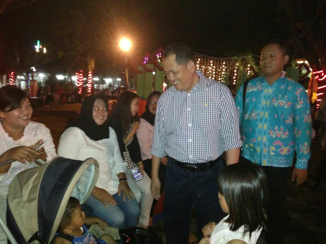 Malam Minggu Sempatkan Mampir di Taman Kota Ini Pesan Wabup