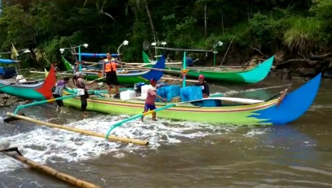 Lewat Jalur Laut, Polisi Kawal Logistik Pemilu 2019 ke Pulau Tabuan