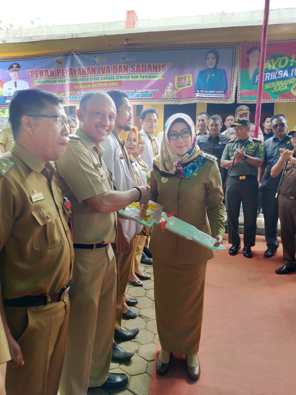 Cegah Kanker Serviks, Bupati Minta Wanita  Rutin Periksa Kesehatan