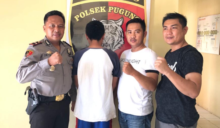 Polsek Pugung Tangkap Satu Pelaku Pencurian Motor