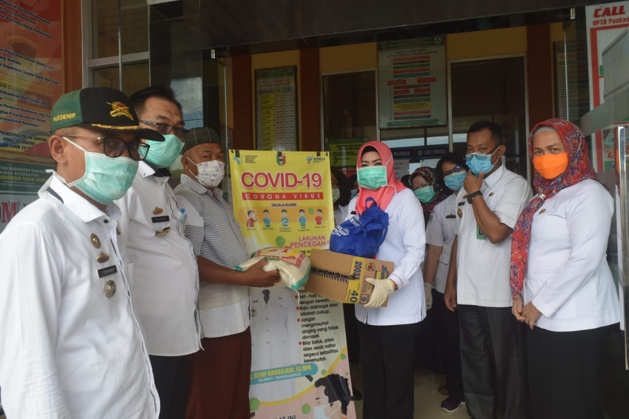 157 Keluarga ODP Terima Bantuan Sembako