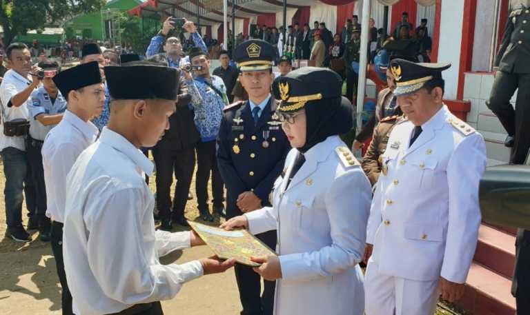 Dapat Remisi, Lima Warga Binaan di Rutan Kotaagung Langsung Bebas