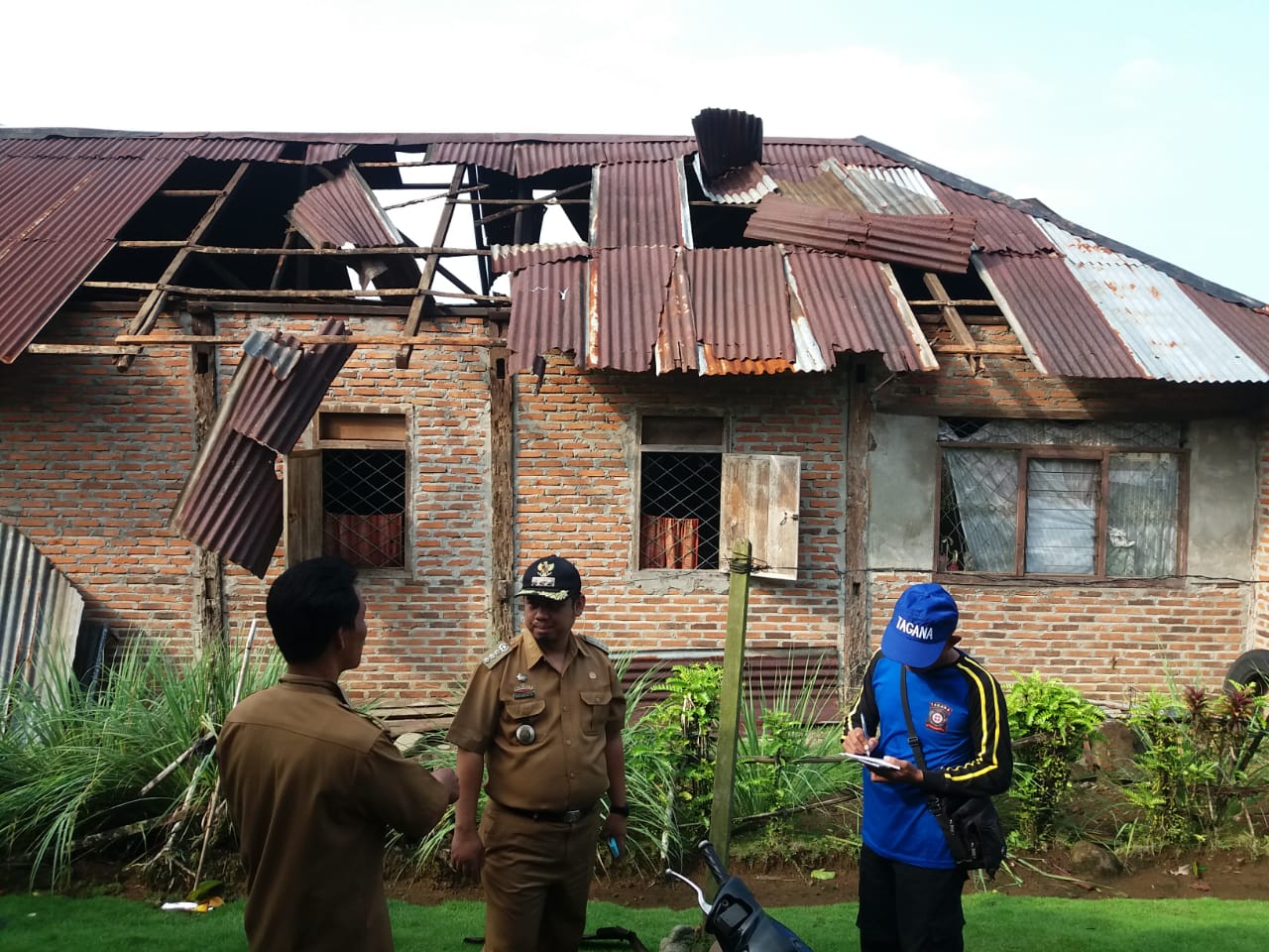 11 Rumah dan 1 SD Terdampak Puting Beliung