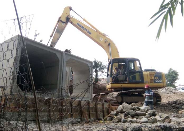 Box Culvert Jalinbar Gisting Telah Terpasang