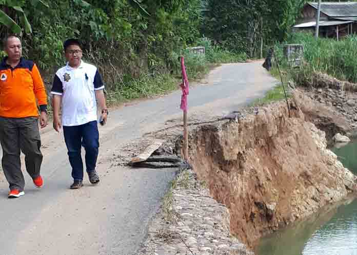 Ruas Jalan Bangunrejo Berlubang, Bahayakan Pengendara