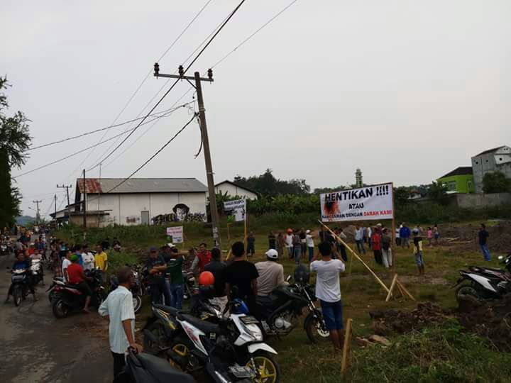 Warga Pringsewu Timur Tolak Pembangunan Bapas