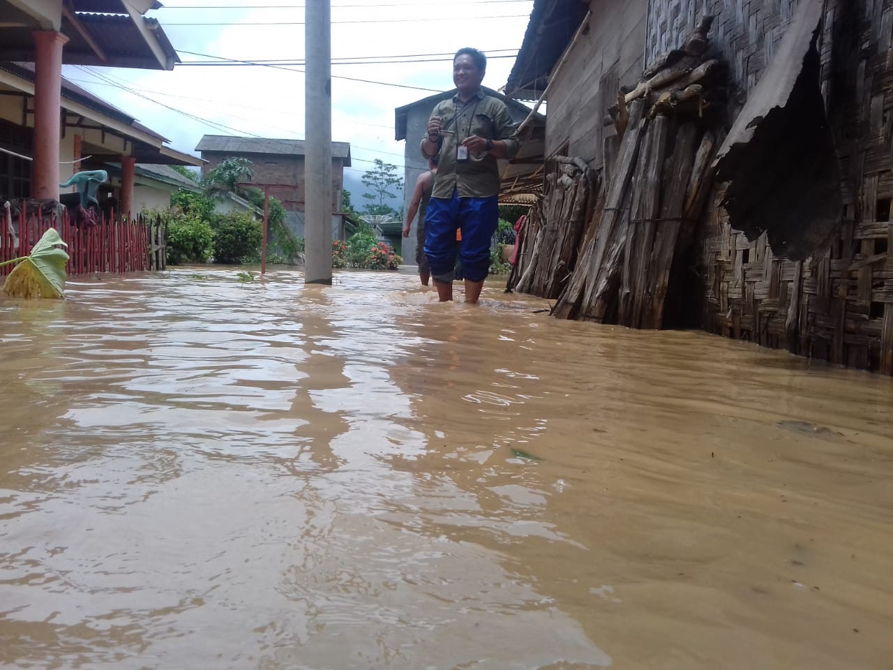 Banjir di Sukabanjar, Kerugian Ditaksir Puluhan Juta