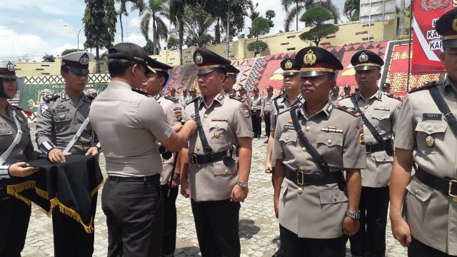 7 Perwira Polres Tanggamus Dirotasi