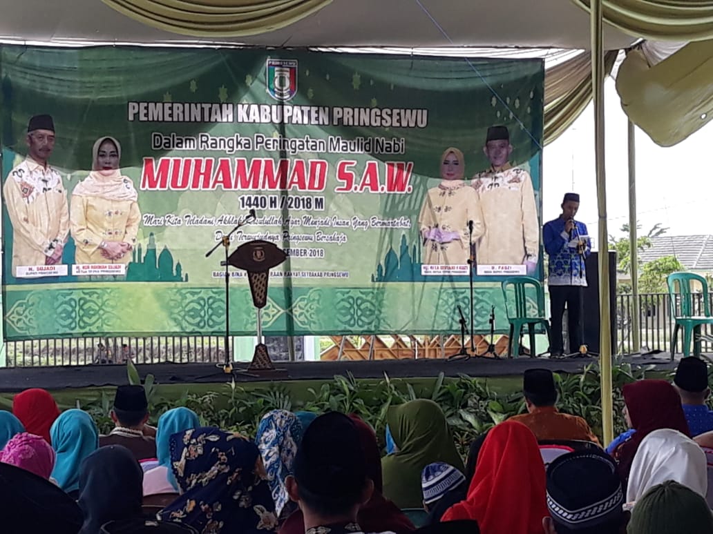 Pemkab Pringsewu Peringati Maulid Nabi