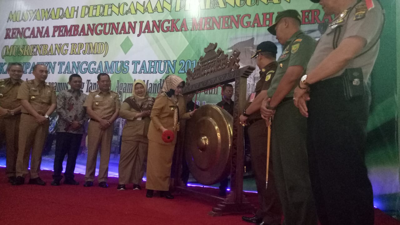 Bupati Tanggamus Buka Musrenbang RPJMD