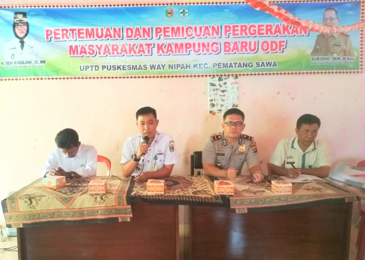 Pekon Kampungbaru Dijadikan Pekon Percontohan ODF