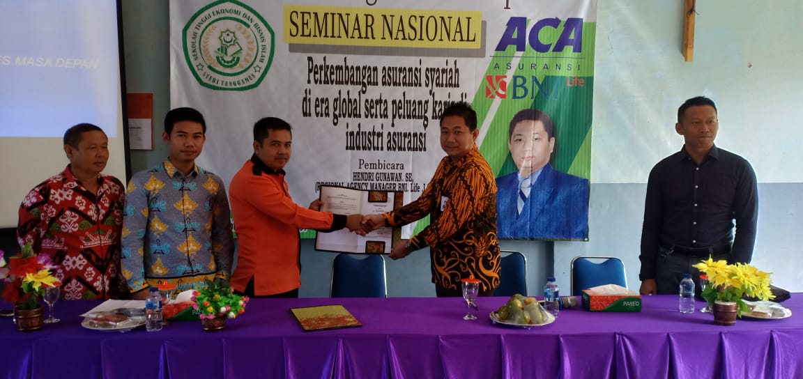 STEBI Tanggamus Gelar Seminar Perkembangan Asuransi Syariah