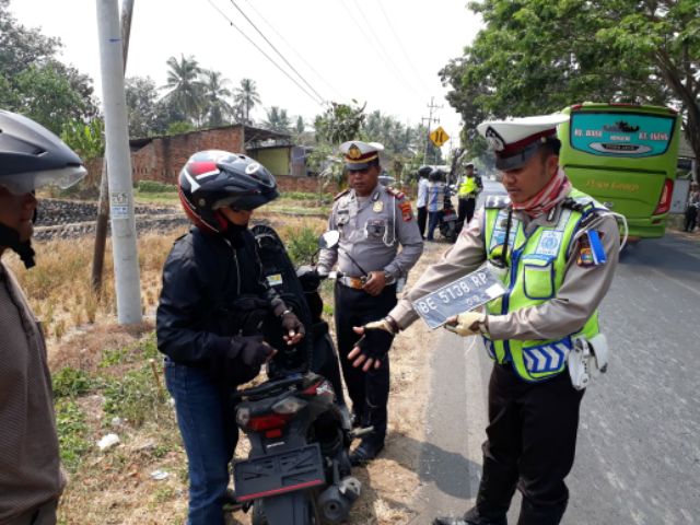 Tiga Hari, Tindak Hampir 500 Pengendara