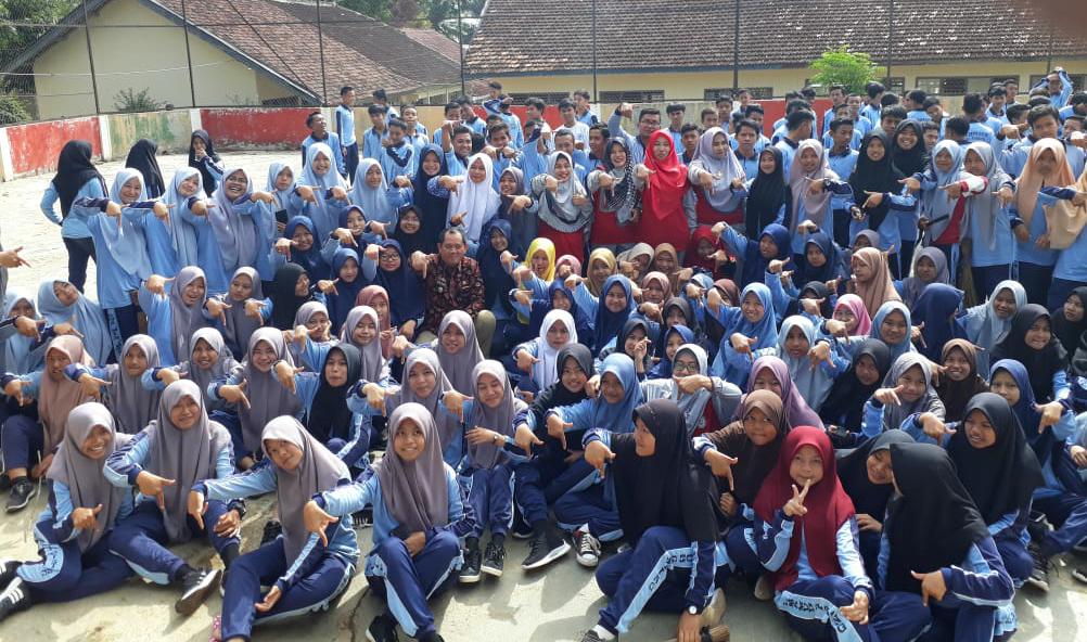 Sambangi SMA dan SMK Muhammadiyah, Wabup Berikan Pembinaan