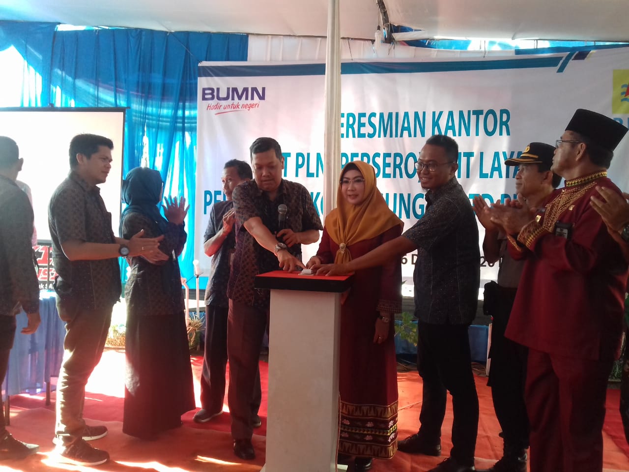 Alhamdulillah, Pulau Tabuan Kini Teraliri Listrik PLN