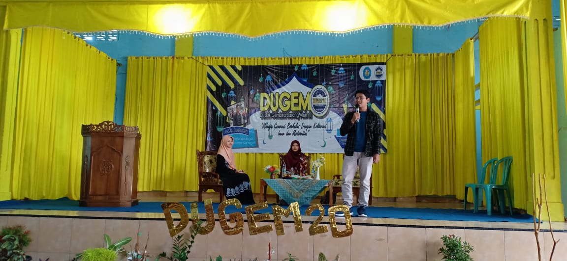 Forum Rohis dan Ikatan Alumni SMAN 1 Kotaagung Gelar Talk Show Dugem 2020