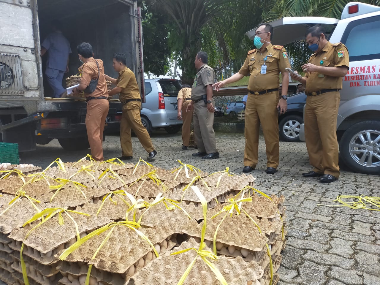 50 Ribu Butir Telur Dibagikan Untuk Penderita Gizi Buruk Dan Stunting