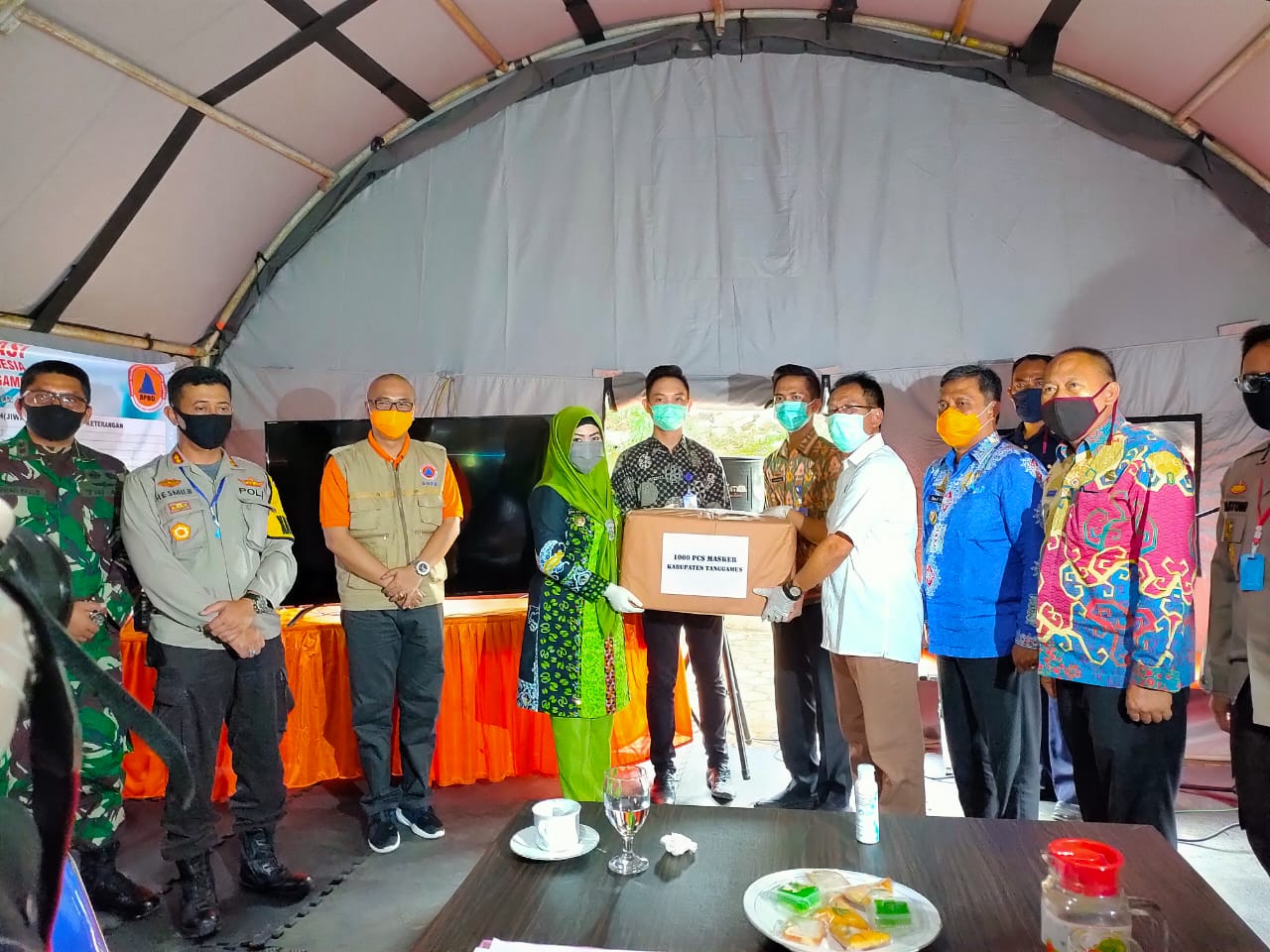 Tim Gugus Tugas Covid 19  Provinsi Lampung Kunjungi Kabupaten Tanggamus