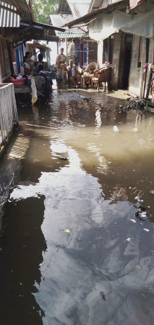 Banjir Rob, Rendam Puluhan Rumah Di Kapuran