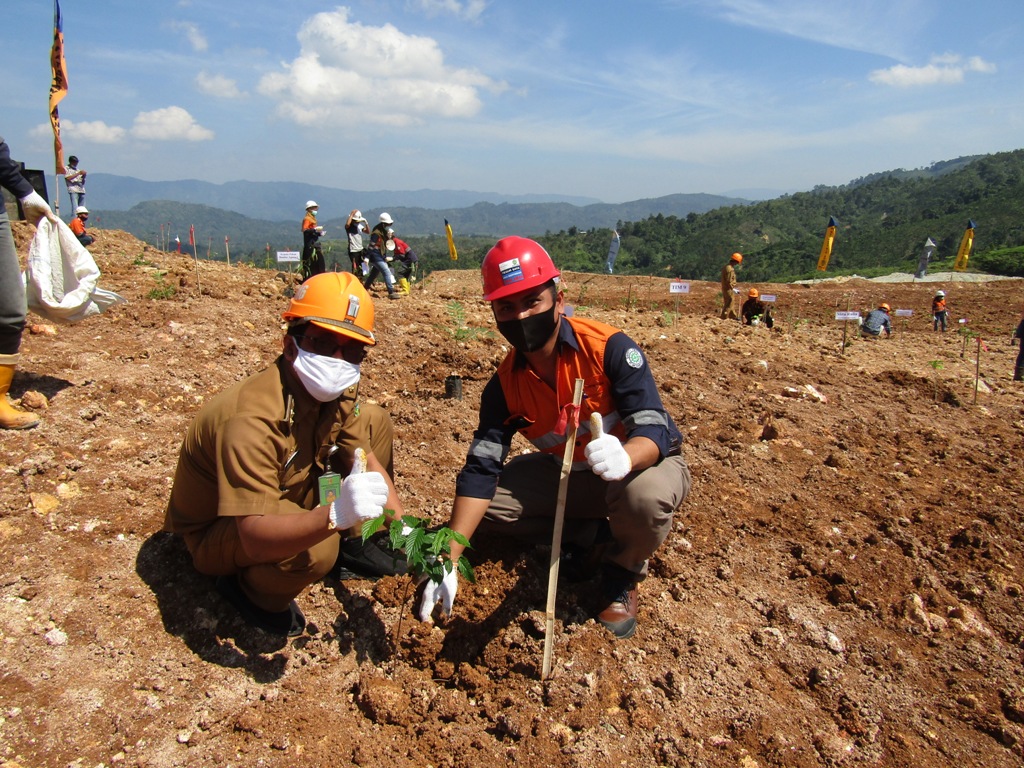 PT NM Inisiasi Gerakan Penghijauan di Hutan Register 39