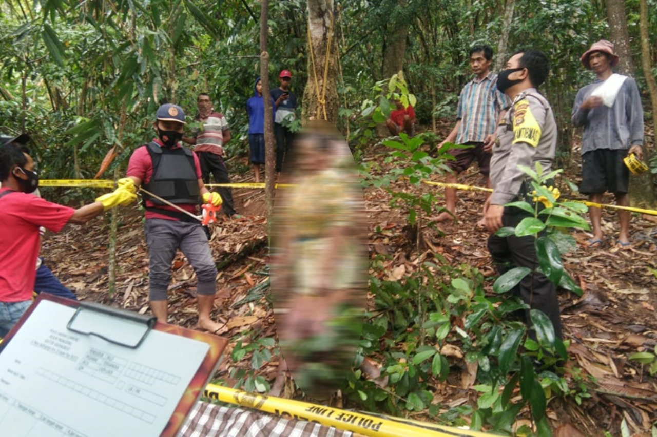 Tarmi Ditemukan Gantung Diri di Pohon Jengkol