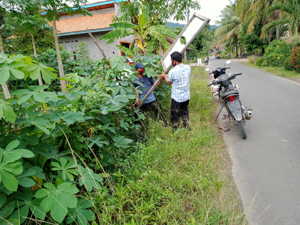 Masa Tenang, APK Calon Kakon Ditertibkan