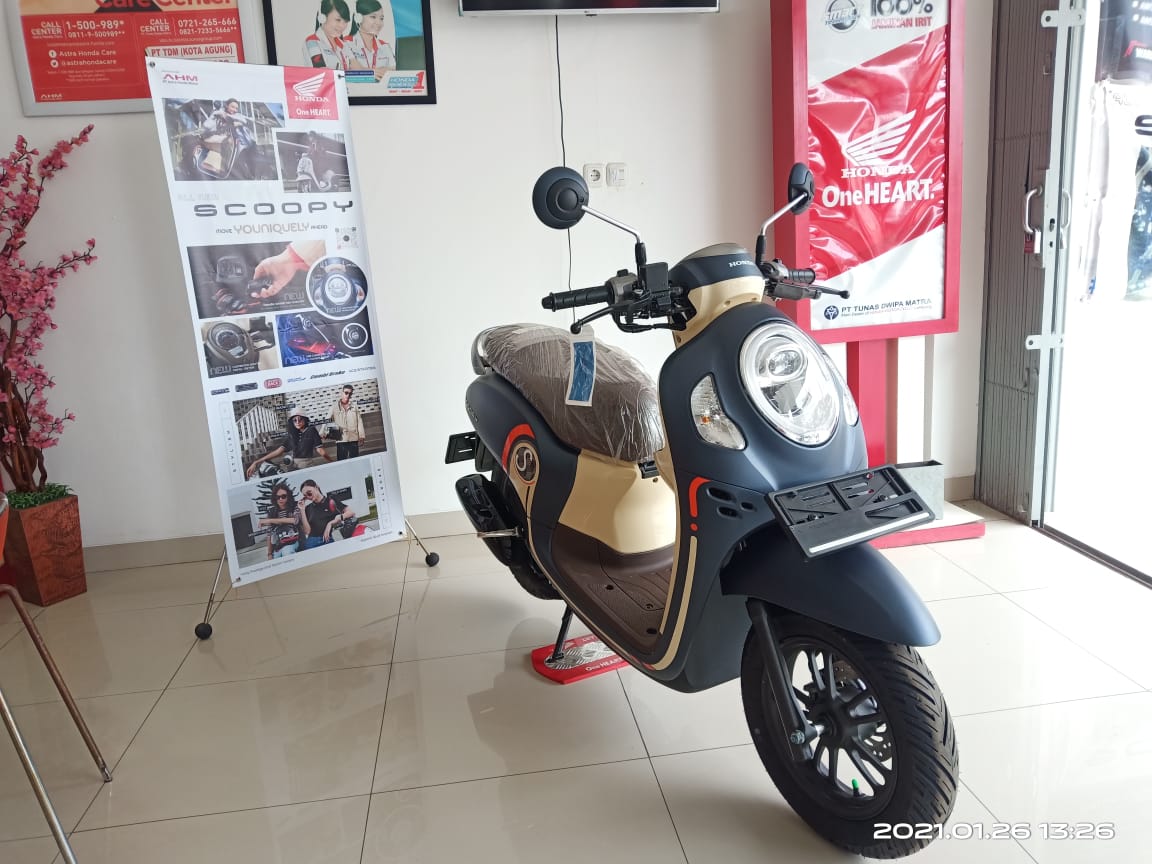 Honda All-New Scoopy Dibekali Fitur Berlimpah