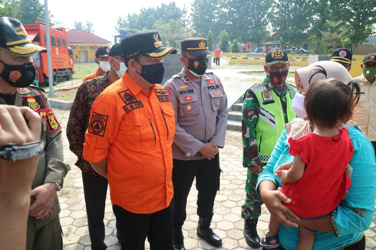 Wabup Tinjau Pos Jaga Covid 19 di Rest Area