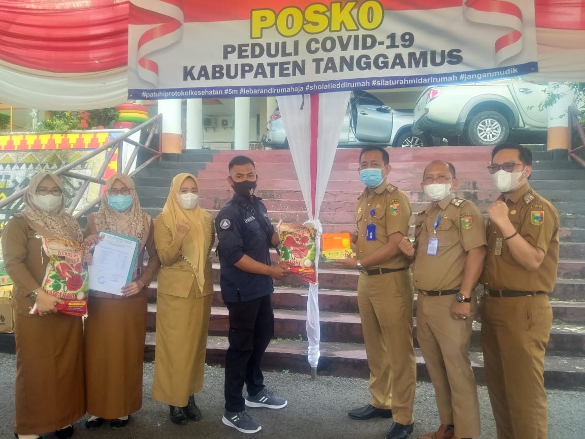 BPKD Salurkan Bantuan Bagi Warga Isoman