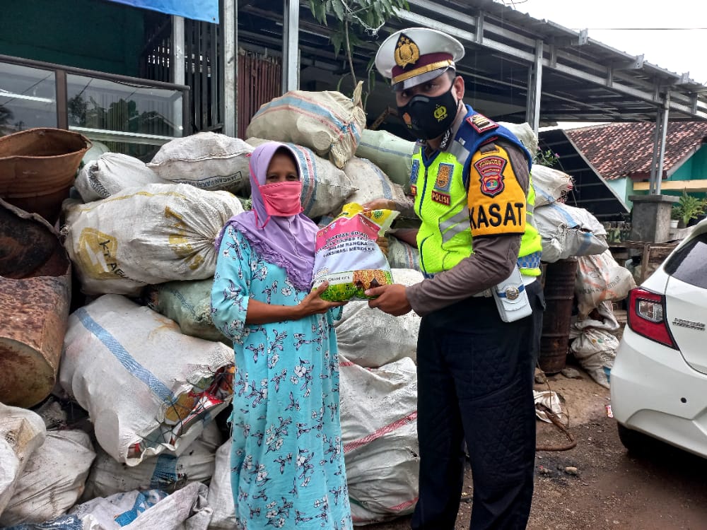 Satlantas Polres Tanggamus Kembali Gelar Baksos