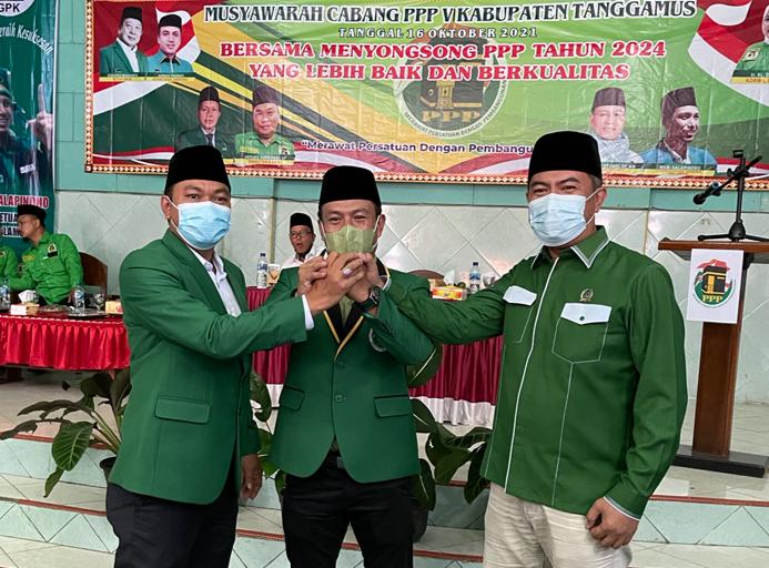 Muscab VI PPP Tanggamus Berlangsung Lancar, KSB Terbentuk Secara Mufakat