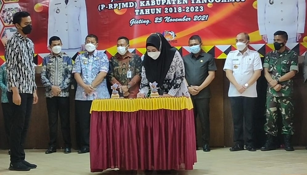 Bupati : Perubahan RPJMD Masih Sesuai Visi Misi Pembangunan