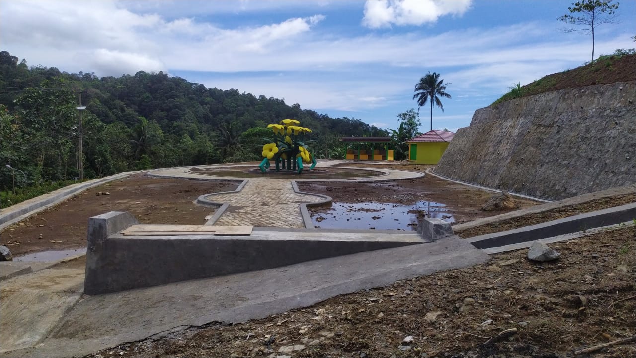 Pembangunan Taman Alamanda Tahap I Rampung